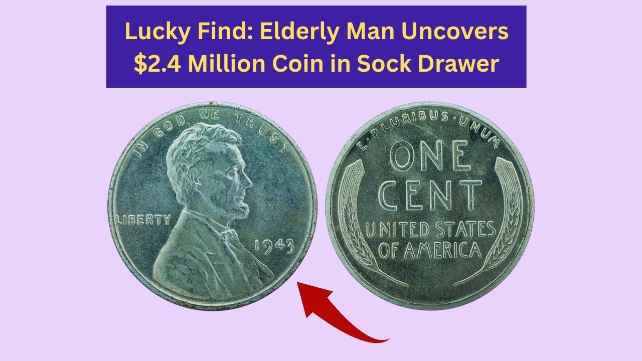Lucky Find: Elderly Man Uncovers $2.4 Million Coin in Sock Drawer
